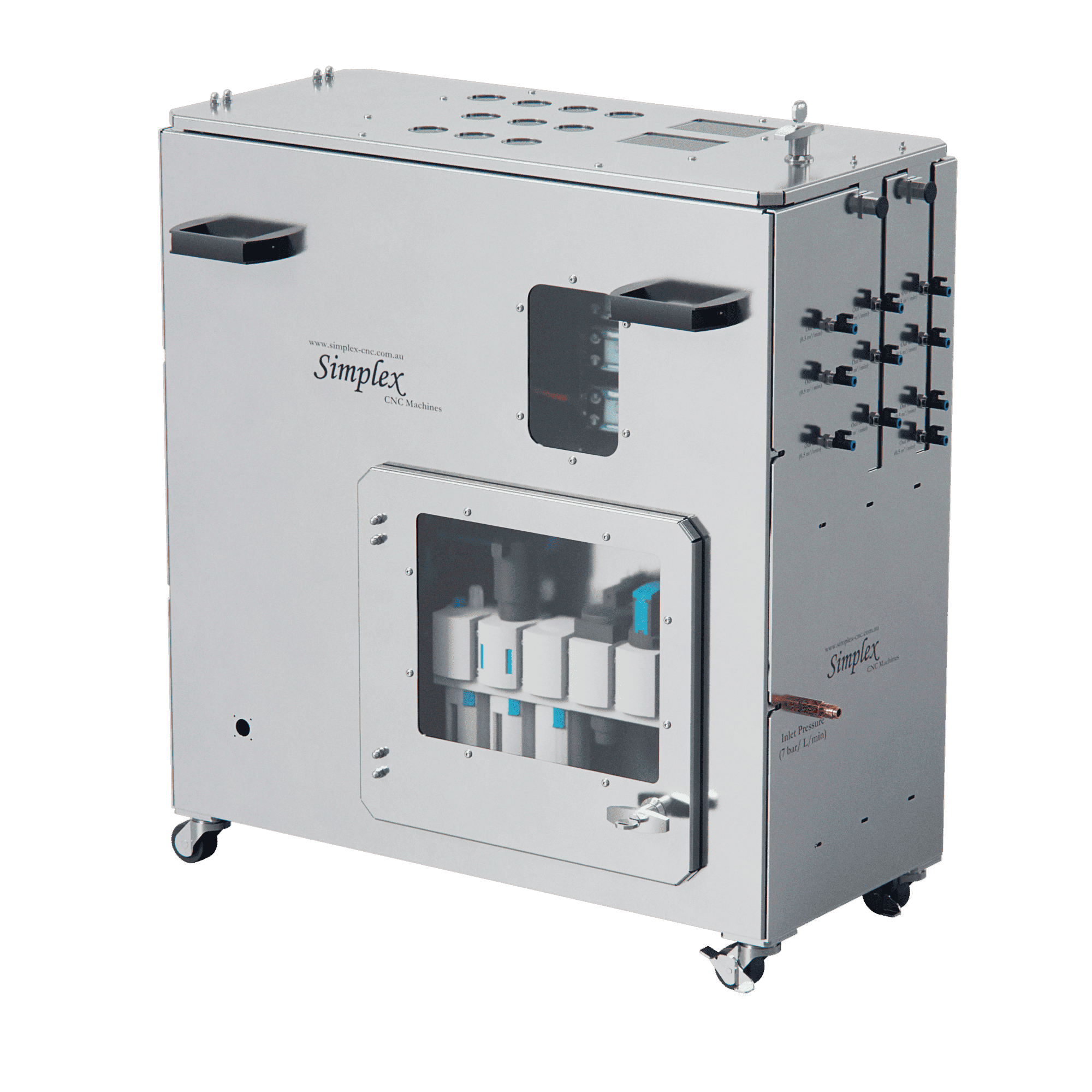 SimpAir Front-Left View